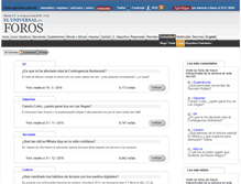 Tablet Screenshot of foros.eluniversal.com.mx