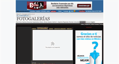 Desktop Screenshot of multimedia.eluniversal.com.mx