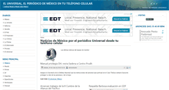 Desktop Screenshot of eluniversal.mobi